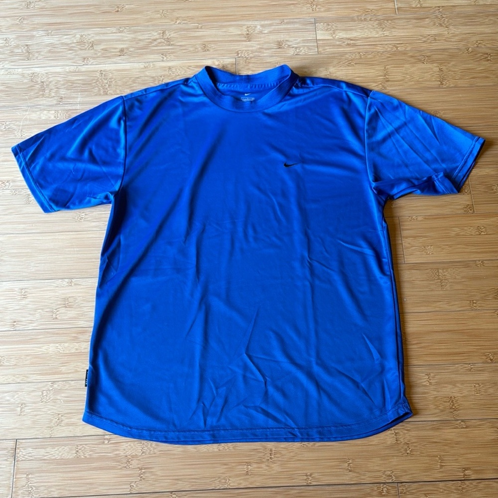 Nike Dri Fit Blue Short Sleeve Tee